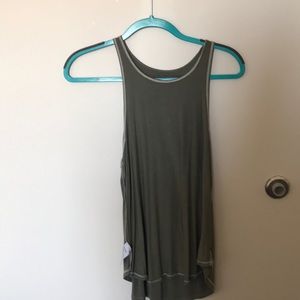 High neck tank top